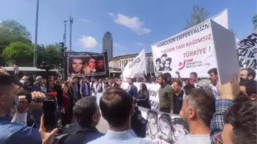 DENİZ GEZMİŞ VE ARKADAŞLARI DOLMABAHÇE'DE ANILDI