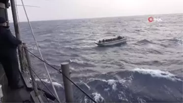 TCG GÖKÇEADA fırkateyni, Libya açıklarında Bangladeşli göçmenleri kurtardı