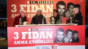 'Üç Fidan' Nilüfer'de Etkinliklerle Anıldı