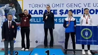Diyarbakırlı milli sporcu Kızılaslan, Türkiye şampiyonu oldu
