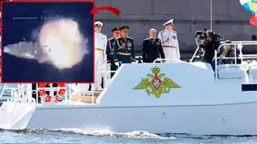 Putin'in askeri geçit törenlerinde kullandığı bot Bayraktar TB2 SİHA tarafından imha edildi