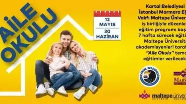 Kartal Belediyesi 'Aile Okulu' eğitim semineri düzenliyor