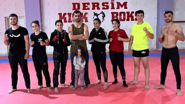 Dersim kick boks sporcuları, Dünya Kupası'nda Türkiye'yi temsil edecek