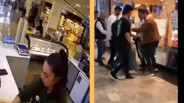 Tacize karşı öz savunma! AVM'de çalışan genç kadın kendisini gizlice kaydeden yabancı uyruklu tacizcinin telefonunu alıp kırdı