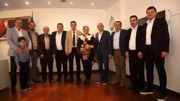 Başkan Çerçioğlu Marangozlar Odası yönetimini ağırladı