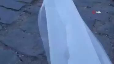 Diyarbakır'ın tarihi mekanlarını gelin duvağı sardı