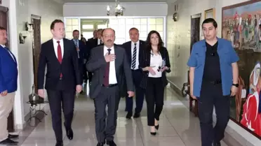 Vali Güner veda ziyaretlerine başladı