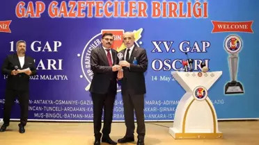 Son dakika haber | Dağdeviren'e yılın en başarılı emniyet müdürü ödülü