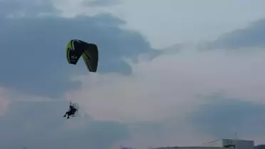 İzmirli paramotorcular, SMA hastası Nefes için havalandı