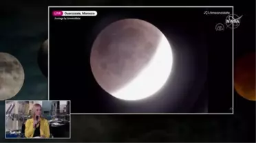 NASA'nın gözünden 'Kanlı Ay Tutulması'