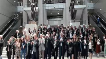 Avukatlar, Gezi Hükümlüleri ve Canan Kaftancıoğlu İçin Çağlayan Adliyesi'nde Adalet Nöbeti Tuttu