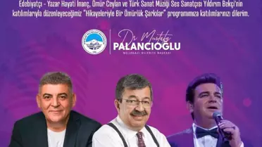 Melikgazi'den 'Hikayeleriyle bir ömürlük şarkılar' etkinliği