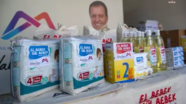 Mersin Büyükşehir'in 'El Bebek Gül Bebek' Projesinde Dağıtılan Destek Paketi Sayısı 25 Bine Ulaştı