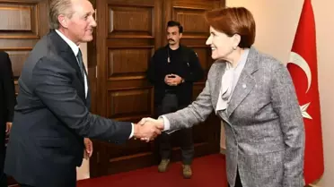 Akşener, ABD Büyükelçisi Flake'i kabul etti