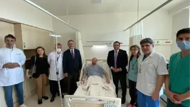 Beyoğlu'nda bıçaklanan turiste ziyaret
