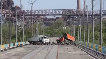 AA, Azovstal Metalurji Fabrikası'nda yaşanan yıkımı görüntüledi