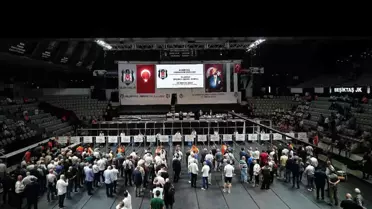Beşiktaş Olağan Seçimli Genel Kurulu'nda oy verme işlemi başladı