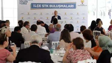 AK Parti İzmir, sivil toplum kuruluşu buluşmalarını Karşıyaka'dan başlattı