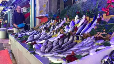 Av yasağına rağmen Eskişehir'deki balık tezgahları dolu