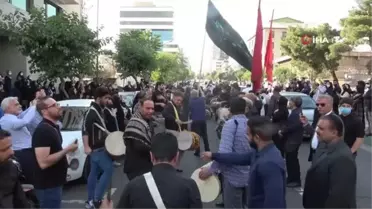 İran'da çöken 10 katlı binada hayatın kaybedenler için anma töreni düzenlendi