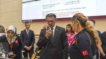 Vali Balcı telsizle sağlık çalışanlarına seslendi