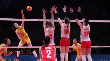 FIVB Milletler Ligi: Türkiye: 1 Çin: 3