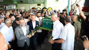 Başkan Bozdoğan'ın ağabeyi toprağa verildi