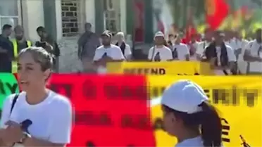 Yunanistan'ın Ankara Büyükelçisi Lazaris, PKK gösterisi nedeniyle Dışişleri Bakanlığı'na çağrıldı!
