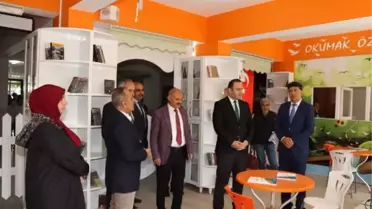 Şehit polisin ismi okuduğu okulun kütüphanesine verildi