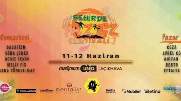 'Şehirde Yazzz Festivali' için geri sayım başladı