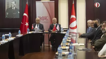 YÖK Başkanı Özvar, ODTÜ Rektörlüğünü ziyaretinde konuştu