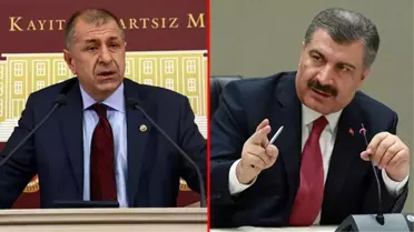 Ümit Özdağ'ın açıklamalarına öfkelenen Bakan Koca: Nezaketsizlik, düzeltme olarak kabul edilemez