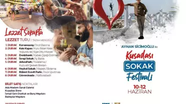 Kuşadası'nı Sokak Festivali Heyecanı Sardı