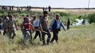 Balık tutmak için hayvan sulama göletine giren adam hayatını kaybetti