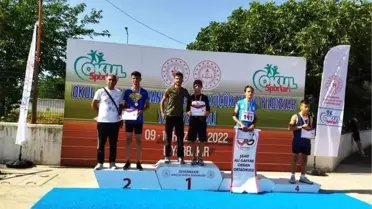 Okul Sporları Atletizm Finallerinde Köyceğiz'e 1'incilik geldi