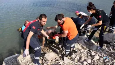 Serinlemek için girdikleri gölette cansız bedenleri bulundu