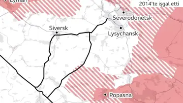 Ukrayna savaşı: Severodonetsk'te bir kimyasal tesis vuruldu