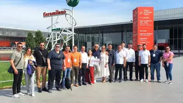 Bursalı mobilyacılar Salone del Mobile Fuarı'nı ziyaret etti