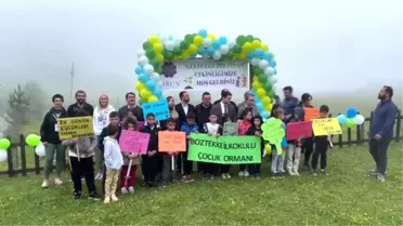 Öğrenciler 1800 rakımdaki tabiat parkında fidan dikti