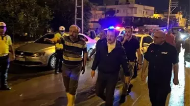 Vali Pehlivan, kuvvetli yağış uyarılarının ardından saha indi