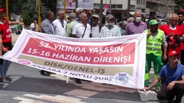 Disk İç Anadolu Bölge Temsilcisi Tayfun Görgün: 'Bugün İşçi Sınıfı İçin Bir Kez Daha 'Artık Yeter' Deme Zamanıdır'