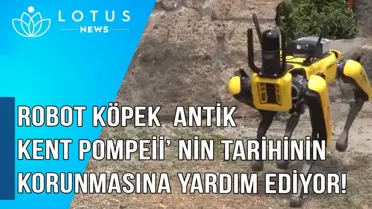 Video: Yüksek Teknolojili Robot Köpek, Antik Kent Pompeii'nin Mirasını Korumaya Yardımcı Oluyor
