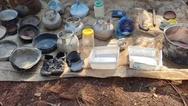 Amanos Dağları'nda terör örgütü PKK'ya ait sığınakta patlayıcı ele geçirildi