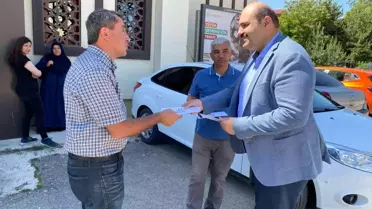 Başkan Orhan'dan Babalar Günü sürprizi