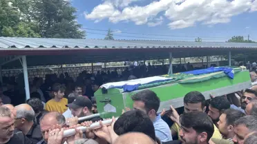 Amatör futbolcu Hasan Göğerçin, Kayseri'de toprağa verildi