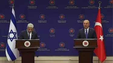 Çavuşoğlu: '(İsrail'le) Diplomatik temsil düzeyimizin büyükelçi seviyesine çıkarılması için çalışmaları başlattık'