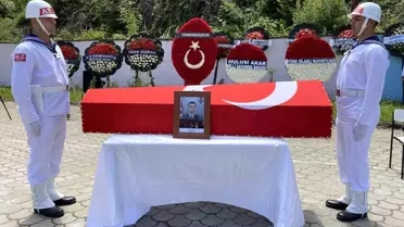 Son dakika haberi: Şehit Uzm. Çvş. Özkaya'nın cenazesi toprağa verildi