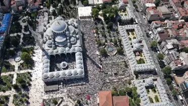 Son Dakika | Mahmut Ustaosmanoğlu cenazesine binlerce kişi akın etti