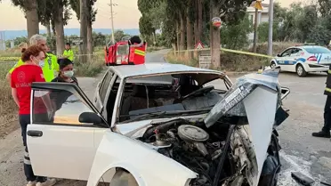 Son dakika haber | Aydın'da ağaca çarpan otomobilin sürücüsü öldü