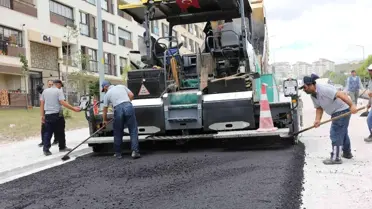 Meram Belediyesi asfaltlama ve altyapı çalışmalarını sürdürüyor